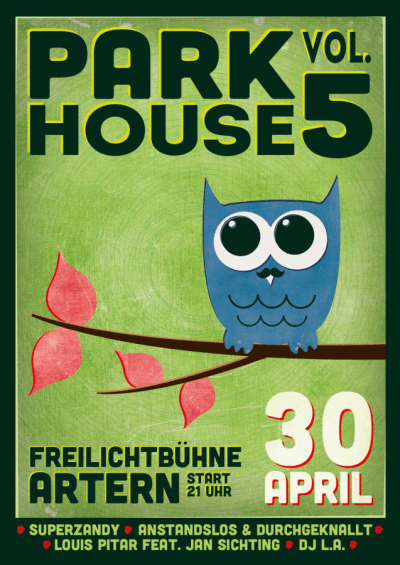 Plakat und Facebook-Werbematerialien