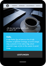 Tabletansicht